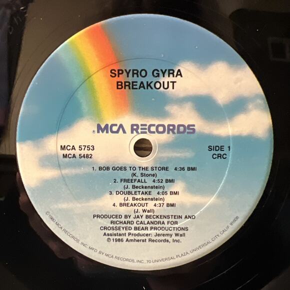 Breakout Vinyl LP Record Spyro Gyra MCA Ultrasonic Clean EX! - Picture 3 of 7